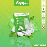 FIPY 果派煙彈口香糖薄荷口味，高孔隙率陶瓷導油技術