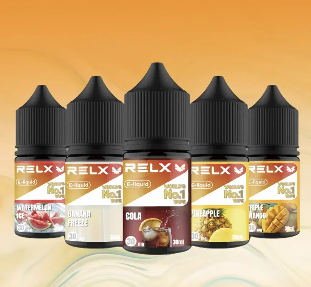 relx煙油-商品主圖 RELX 煙油:30ML&30mg/瓶 · 10 款經典口味 · 悅刻原廠煙油-台灣現貨:圖片 1